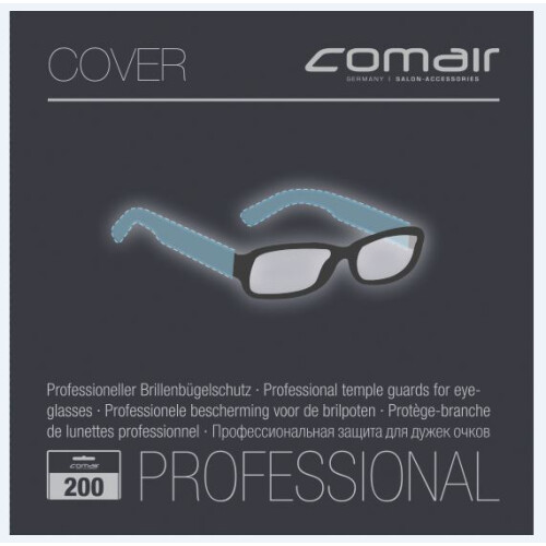 Comair Cover Brillenbügelschutz Box mit 200 Stück