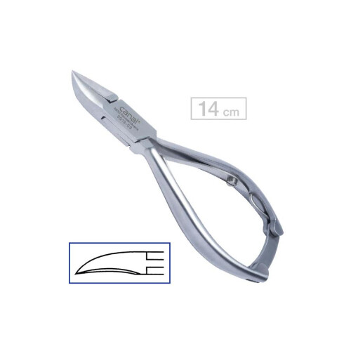 Canal Nagelzange durchgesteckt 140 mm