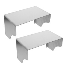 2Pcs Weatherproof Stainless Steel Doorbell Cover for Home Outdoor Use