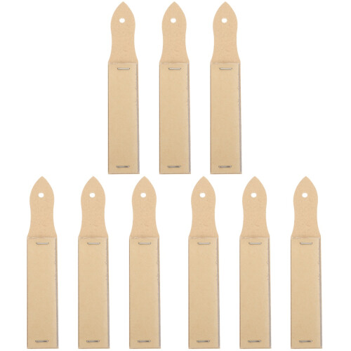 9Sets Easy Use Pencil Sandpaper Sharpener Light Yellow Painting Tools
