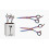e-kwip ED 55 Education Set Color Scherenset 5,5 Zoll 1