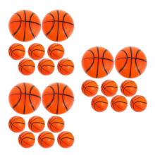 3 Pieces Sponge Basketball Stress Balls For Kids Foamed Basketballs