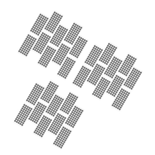 Reflecterende Scanning Markers Pet - 3D Referentie Puntsheets