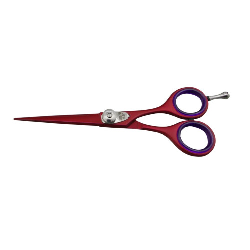 Suntachi Haarschneideschere Model S-882 7 Zoll Offset rot