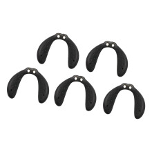 Set mit 5 Ersatz-Nasenpads aus Kunststoff, bequem zu-Metallkern.