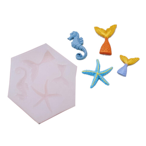 Multipurpose Silicone Shell Mold Suitable for Creative-8010