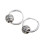 Boucles d'oreilles circulaires ajourées artistiques, conceptions 1