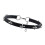 Collier en cuir cousu rétro avec breloque-plusieurs croix. 1