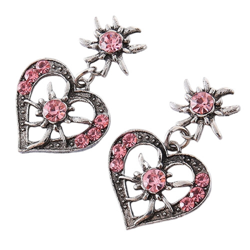 Boucles d'oreilles à breloques-Boucles d'oreilles Edelweiss 3