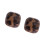 Boucles d'oreilles élégantes à imprimé animal, motifs-2 1