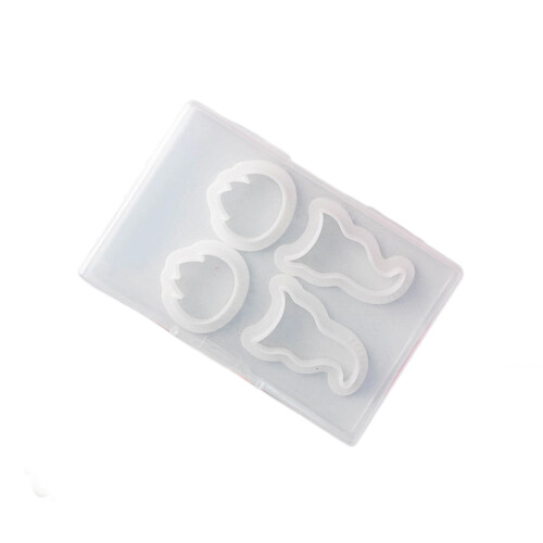 PLA Christmas Earring Mould Set With Portable Storage Box For