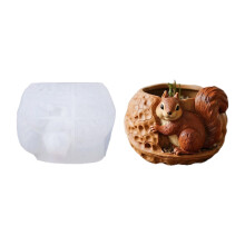 Flexible Squirrel Shape Silicone Mold Silicone-pattern 2