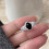 Retro Unisex Adjustable Thumb Rings Silver Plated Silver-A 5