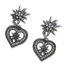 Unique Edelweiss Charm Earrings Elegant-Edelweiss earrings 5