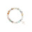 Simulated Crystals Beaded Bracelet Adjustable Designs For-White 1