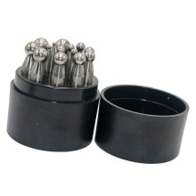Artisanal Steel Punch Set 15Pcs For Metal Forming And-15 sticks