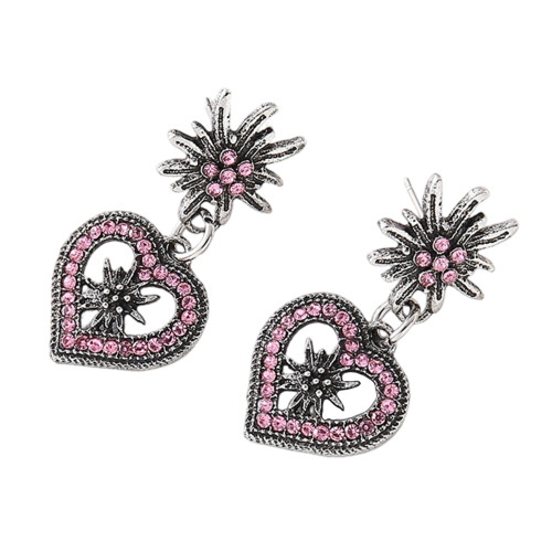 Boucles d'oreilles pendantes-Boucles d'oreilles Edelweiss 6