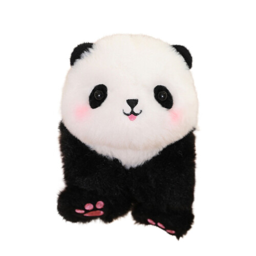 Brățară cu capse de pluș cu panda – Brățară de jucărie moale 1