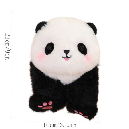 Brățară cu capse de pluș cu panda – Brățară de jucărie moale 2