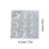Multipurpose Nail Art Template Tool Doll Head Silicone Nail Art 2