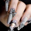 Multipurpose Nail Art Template Tool Doll Head Silicone Nail Art 4