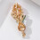 Decorative Lavender Flower Brooch Versatile Accessories-Pink 5