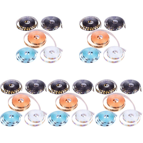 Polyester Decorative Halloween Ribbons for DIY Gift & Party Use 1