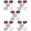 Polyester Decorative Halloween Ribbons for DIY Gift & Party Use 7