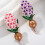 Decorative Lavender Flower Brooch Versatile Accessories-Pink 6