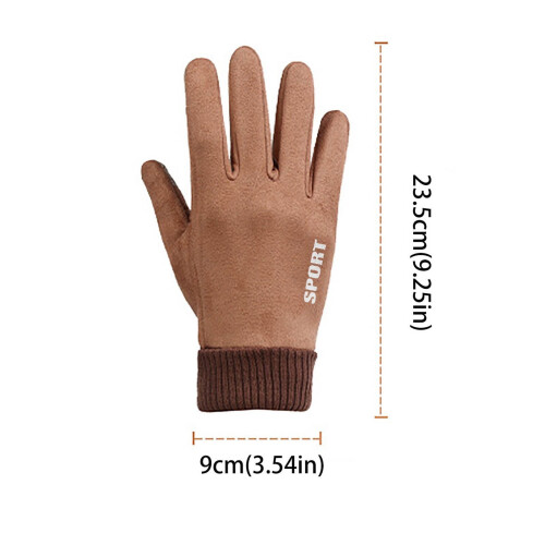 Giyblacko Winter Gloves Touchscreen Thermal Blue 1