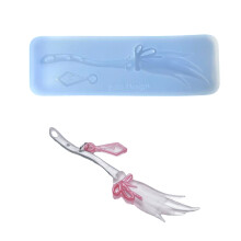 Witch Broom Shaped Silicone Mold Creative Crafting Tool for