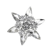 Winter Sparkling Rhinestones Snowflake Pin Hypoallergenically