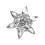 Winter Sparkling Rhinestones Snowflake Pin Hypoallergenically 1