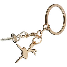 Portable Dance Inspired Earphone Keychain Lightweight Alloy-C