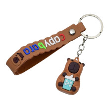 Schattige dieren sleutelhanger verrassing ontwerp sleutelhanger