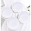 Ljusrosa vågiga papperstallrikar 18 cm (50-pack) 5