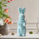 Easter Bunny Figurine with Bow Tie Spring Decor 4