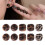 Boucles d'oreilles élégantes à imprimé animal, motifs-1 4