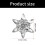 Winter Sparkling Rhinestones Snowflake Pin Hypoallergenically 2