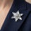 Winter Sparkling Rhinestones Snowflake Pin Hypoallergenically 4