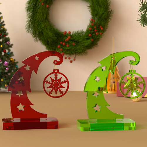 Holiday DIY Silicone Mould Christmas Tree Snowflake-pattern 2 2