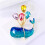 Épingle de baleine bleue ludique ornée de ballons,-Couleur 5