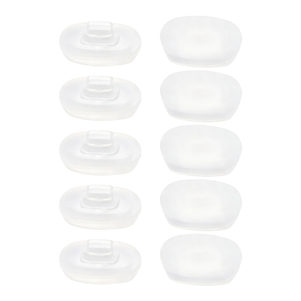 Kids Eyewear Nose Pads Soft Silicone Comfort Fit For-Frosted