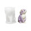 Flexible Resin Mold Rabbit Shape Ornament Molds Easy-24 1