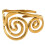 Schimmernder 18-Karat-Gold-Finish, gemusterter-3 1