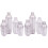 2Sets Transparent Bar Wine Mixer Shaker with Scale for DIY Drinks 2