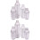 2Sets Transparent Bar Wine Mixer Shaker with Scale for DIY Drinks 5