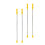 Spray Rod Plastic Sprayer Pole Assorted Color 4pcs 7