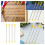 Spray Rod Plastic Sprayer Pole Assorted Color 4pcs 9