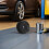 Steel Front Wheel Floor Jack Replacement for Automotive Use Black 9